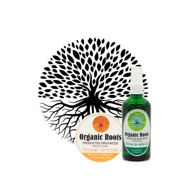 logo organic roots productos